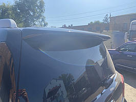 Toyota LC200 спойлер короткий без LED (дизайн 2018) у білому кольорі TMR Спойлера Тойота Ленд Крузер 200