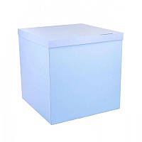 Коробка-сюрприз голубая 70х70х70см 50503