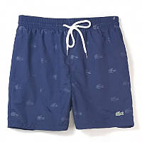 Чоловічі плавальні шорти (пляжні шорти/плавки) Lacoste, колір темно-синій