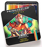 Набір кольорових олівців Prismacolor Premier 72 кольори в металевому пеналі, фото 9