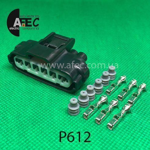 Роз'єм 6- контактний ДМРВ.акселератора на Тойота, Мазда, дроселя на Мітсубіші YAZAKI 7283-1968-30