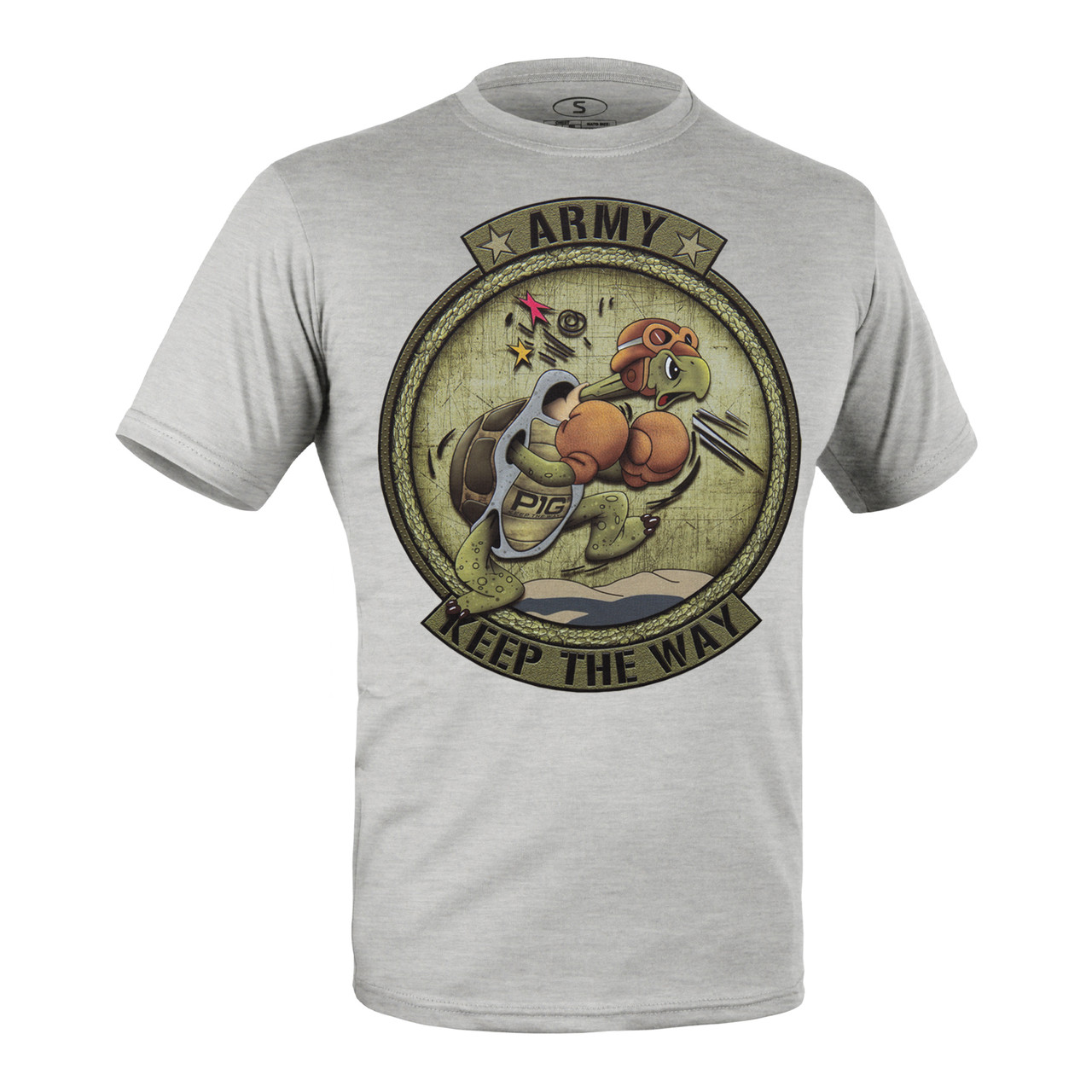 Футболка з малюнком P1G-Tac® ARMY - Iron Grey