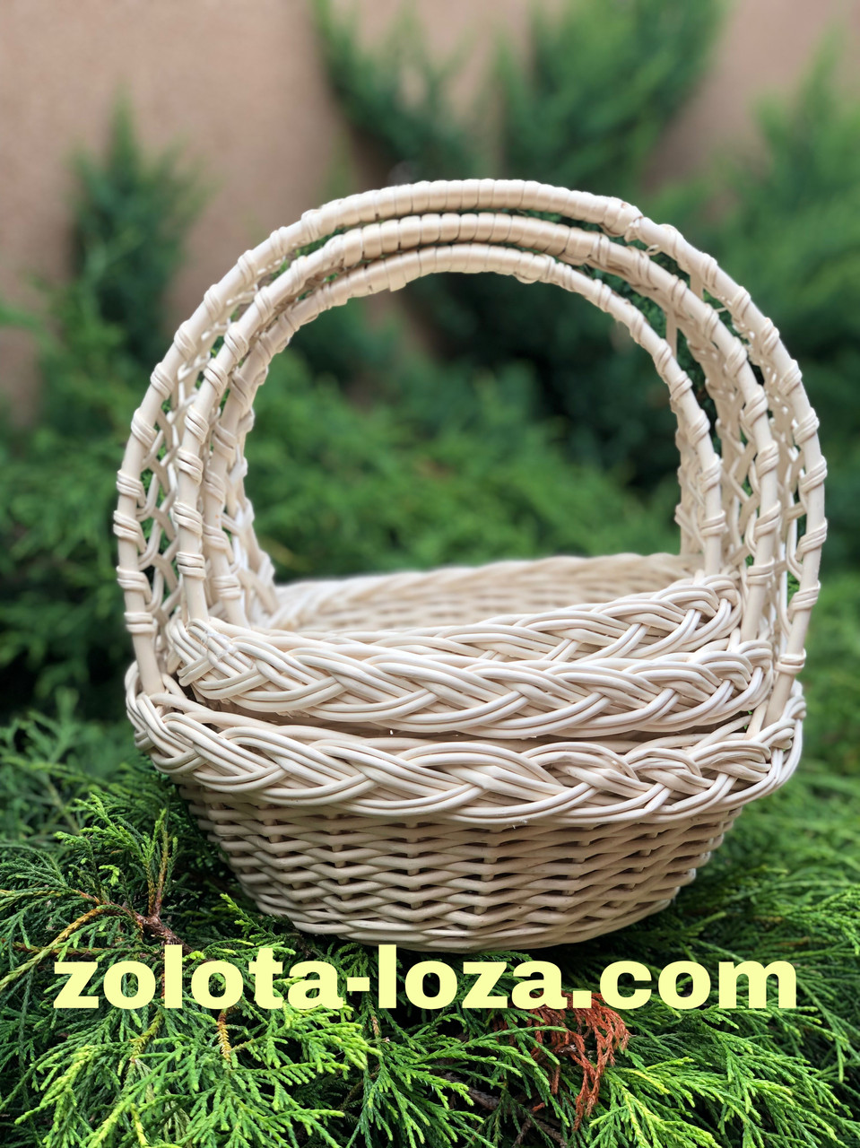 Набір плетених кошиків. Арт:059, фото 1