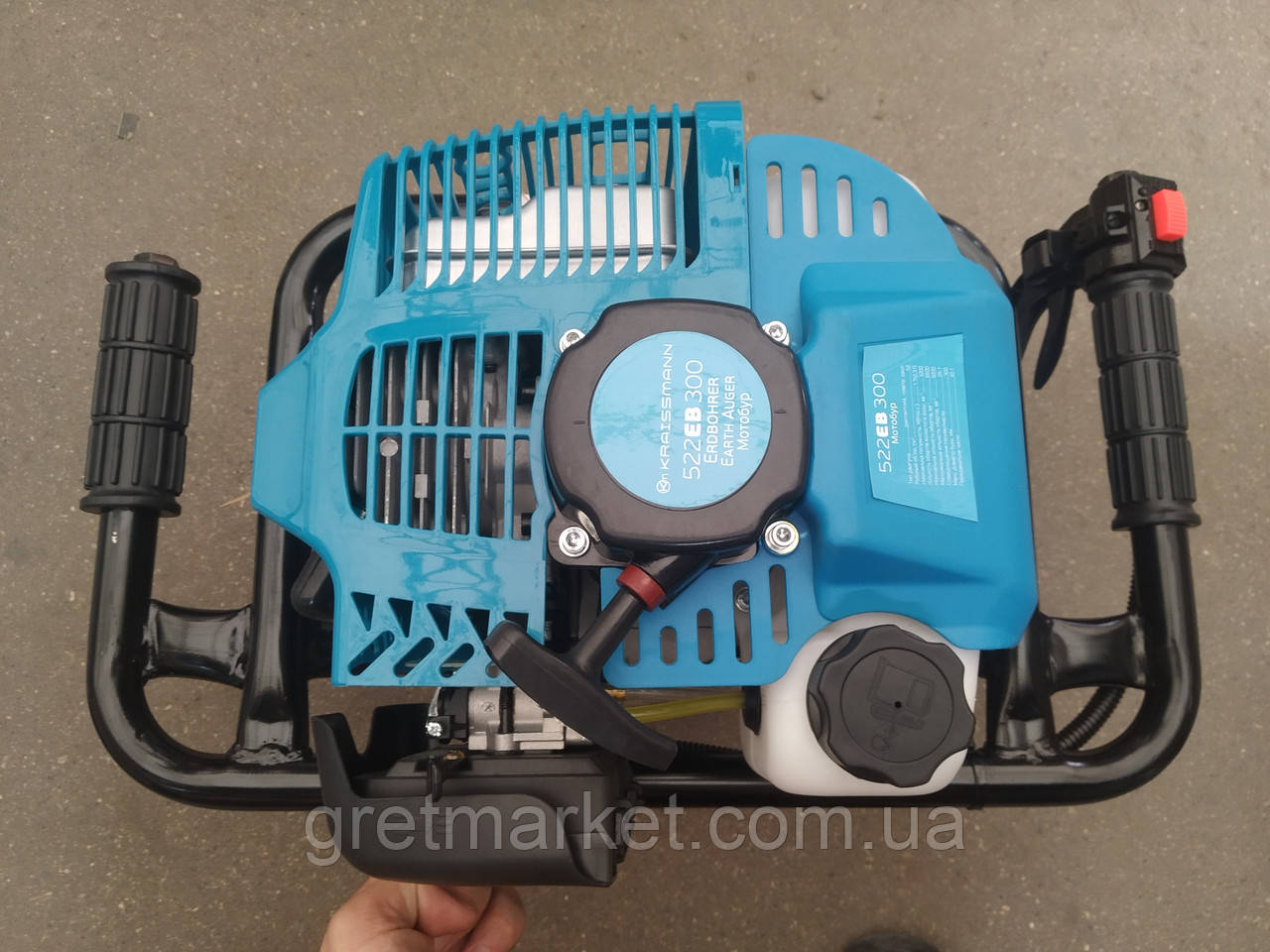 Мотобур KRAISSMANN 522 EB 300 (без шнека), фото 1