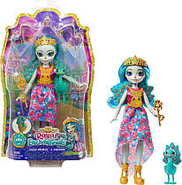 Лялька Енчантималс Королева Павлін Парадайз і вихованець Рейнбоу Royal Enchantimals Queen Paradise&Rainbow Doll
