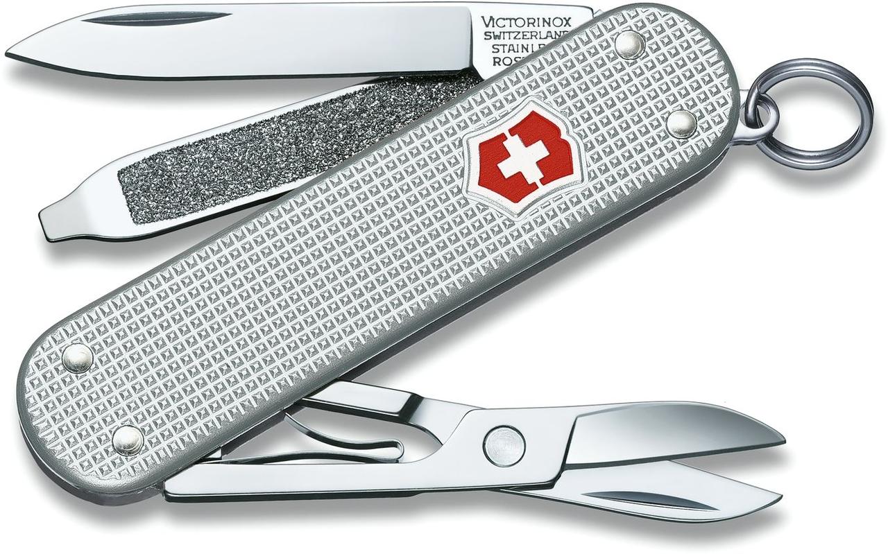 Швейцарский нож Victorinox Classic Alox Silver (0.6221.26) - фото 1 - id-p1449549124