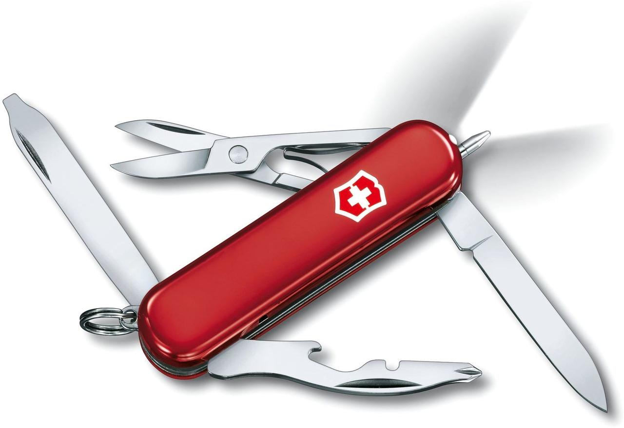 Швейцарский нож Victorinox Midnite Manager Red (0.6366) - фото 1 - id-p1449549162