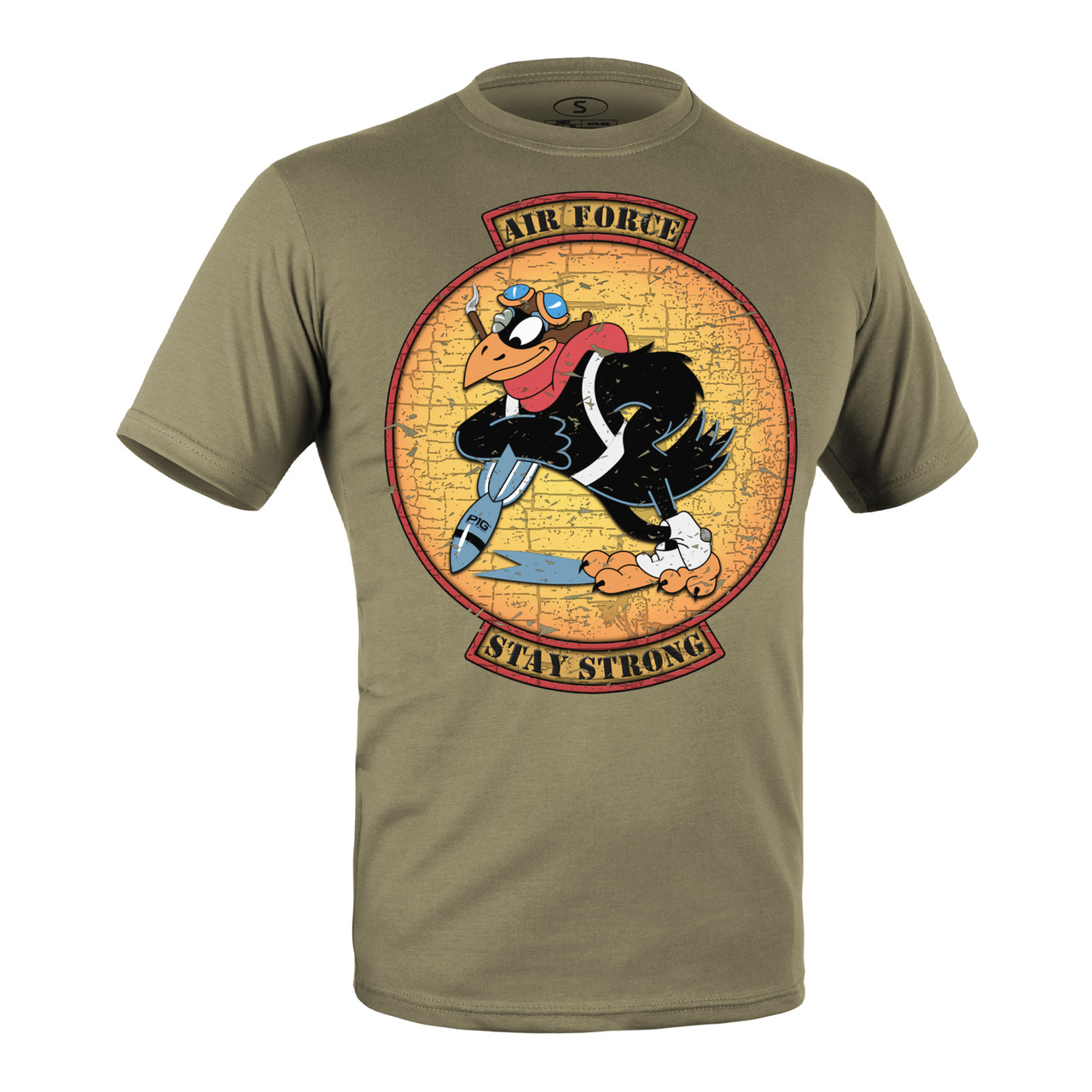 Футболка з малюнком P1G-Tac® AIR FORCE - Tan