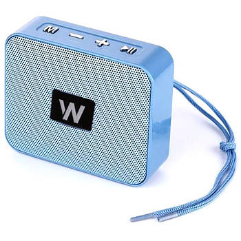 Портативна Bluetooth Колонка Walker WSP-100 Light Blue