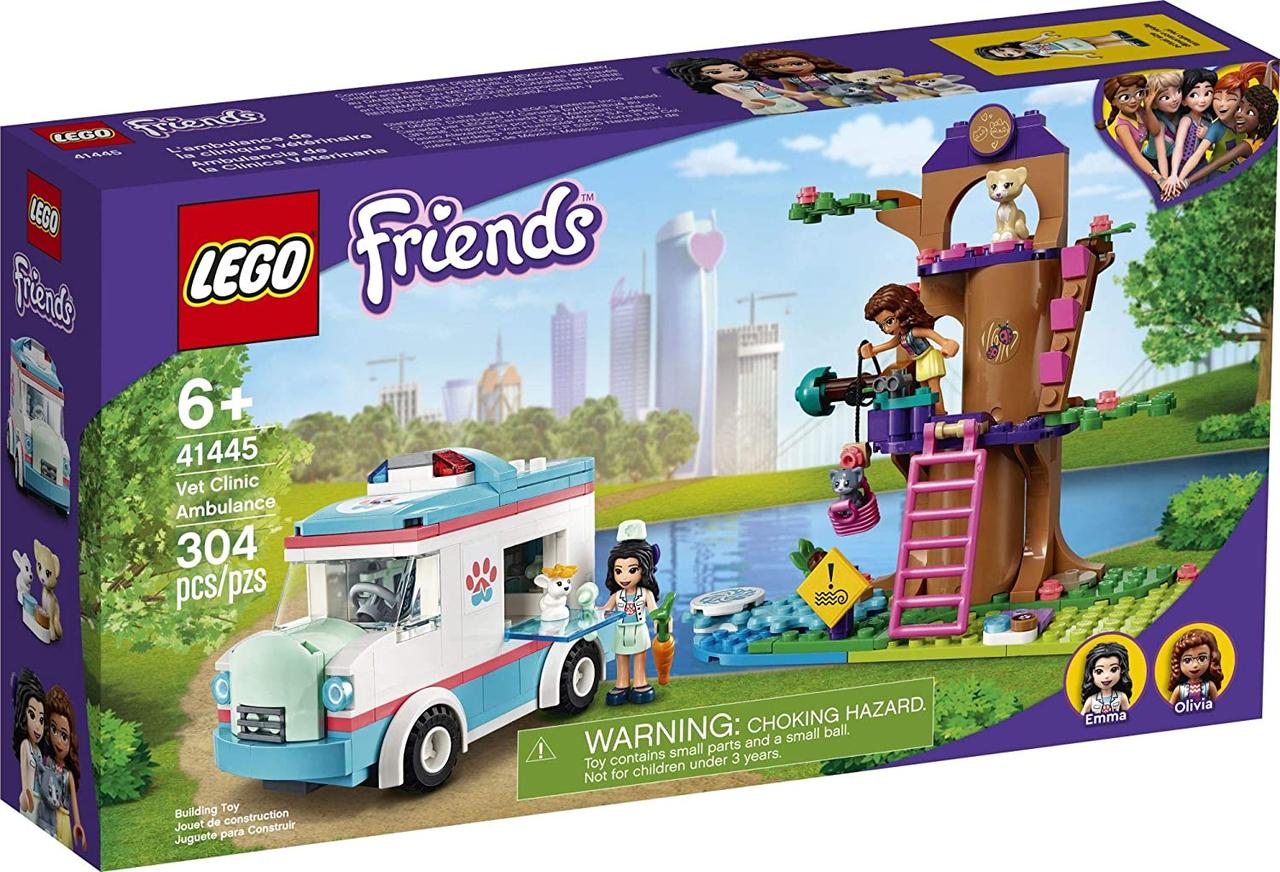 Lego Friends Машина швидкої ветеринарної допомоги 41445
