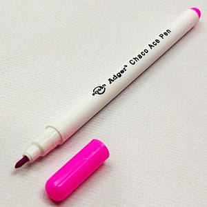 Исчезающий (водорастворимый) маркер Adger для ткани, розовый (657-Л-0742)