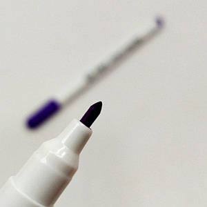 Исчезающий (водорастворимый) маркер Adger для ткани, фиолетовый (653-Т-0786)