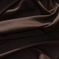 Портьєрна тканина ріжок Брук (під льон), колір т. коричневий