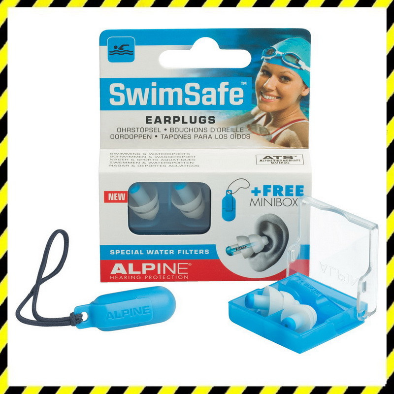 Беруши для плавания Alpine SwimSafe + ПОДАРОК - фото 1 - id-p238839572