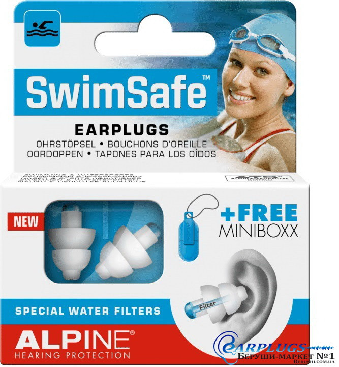 Беруши для плавания Alpine SwimSafe + ПОДАРОК - фото 9 - id-p238839572