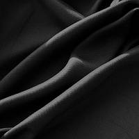 Портьєрна тканина ріжок Брук (під льон), колір чорний