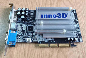 Відеокарта Inno3D FX5200-8X W / 64MВ, для радіоаматорів на запчастини.