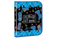 Папка для зошитів картонна на блискавці В5 Kidis Play zonе