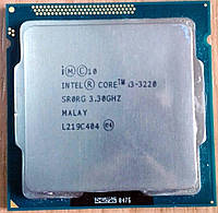 Процеcсор Intel Core i3-3220 3.3 GHz/3MB/5 GT/s (SR0RG). б/у рабочий