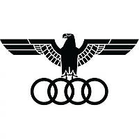 Вінілова наклейка на автомобіль - Орел Audi v2