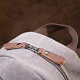 Рюкзак текстильний унісекс Vintage 20601 Сірий, фото 8