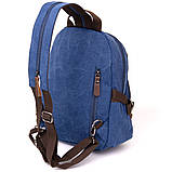 Рюкзак текстильний унісекс Vintage 20602 Синій, фото 2
