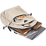 Рюкзак текстильний smart унісекс Vintage 20624 Сірий, фото 5