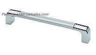 Ручка рейлинг современная классика," CIZGILI BOY CULP" 160mm Матовый Хром-Хром