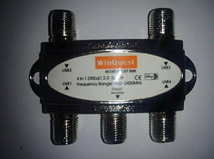 Комутатор DiSEqC 4x1 WinQuest DT 2006, фото 2