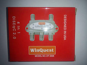 Комутатор DiSEqC 4x1 WinQuest DT 2006, фото 2