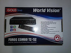 Комбінований тюнер World Vision Foros Combo T2/S2/C, фото 2