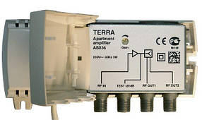Кабельний підсилювач квартирної розводки TERRA AS036