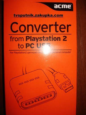 Конвертер для Playstation 2 в PC USB, фото 2