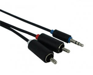 Кабель ProLink 3.5 mm St - 2 RCA (1.5 м), фото 2