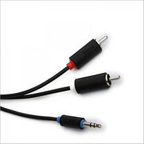 Кабель AUX ProLink 3.5 mm St - 2 RCA (5 м), фото 3