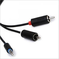 Кабель AUX ProLink 3.5 mm St - 2 RCA (5 м), фото 2