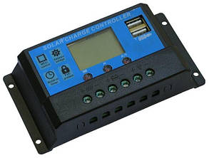 Контролер заряду CM20K-20A 12/24В 20А USB, фото 2