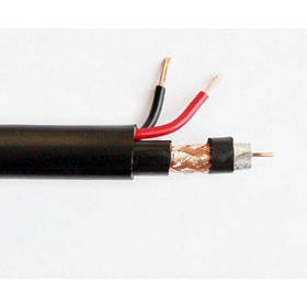 Комбинированный кабель (коаксиал RG59 + питание) (305м)