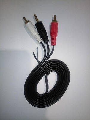 Кабель Аудіо DJI 3.5 mm St - 2 RCA (1.2 м), фото 2