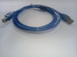 Кабель для принтера, HP, USB 2.0 A-B, 1.5м, фото 1