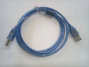 Кабель для принтера, HP, USB 2.0 A-B, 1.5м, фото 3