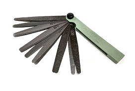 Щуп для вимірювання проміжків 17 пелюсток (0,02-1,0 мм)