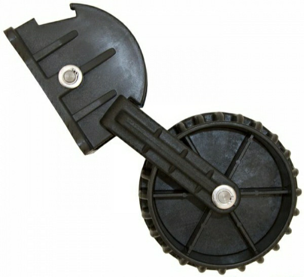 Колеса транцеві пластикові Kolibri, чорні