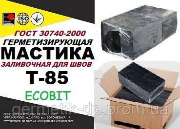 Мастика Т-85 Ecobit дорожня ГОСТ 30740-2000 ( ДСТУ Б Ст. 2.7-116-2002)