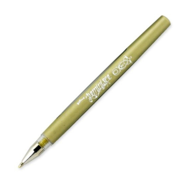 Ручка гелевая Marvy золотая 1мм. 920-S