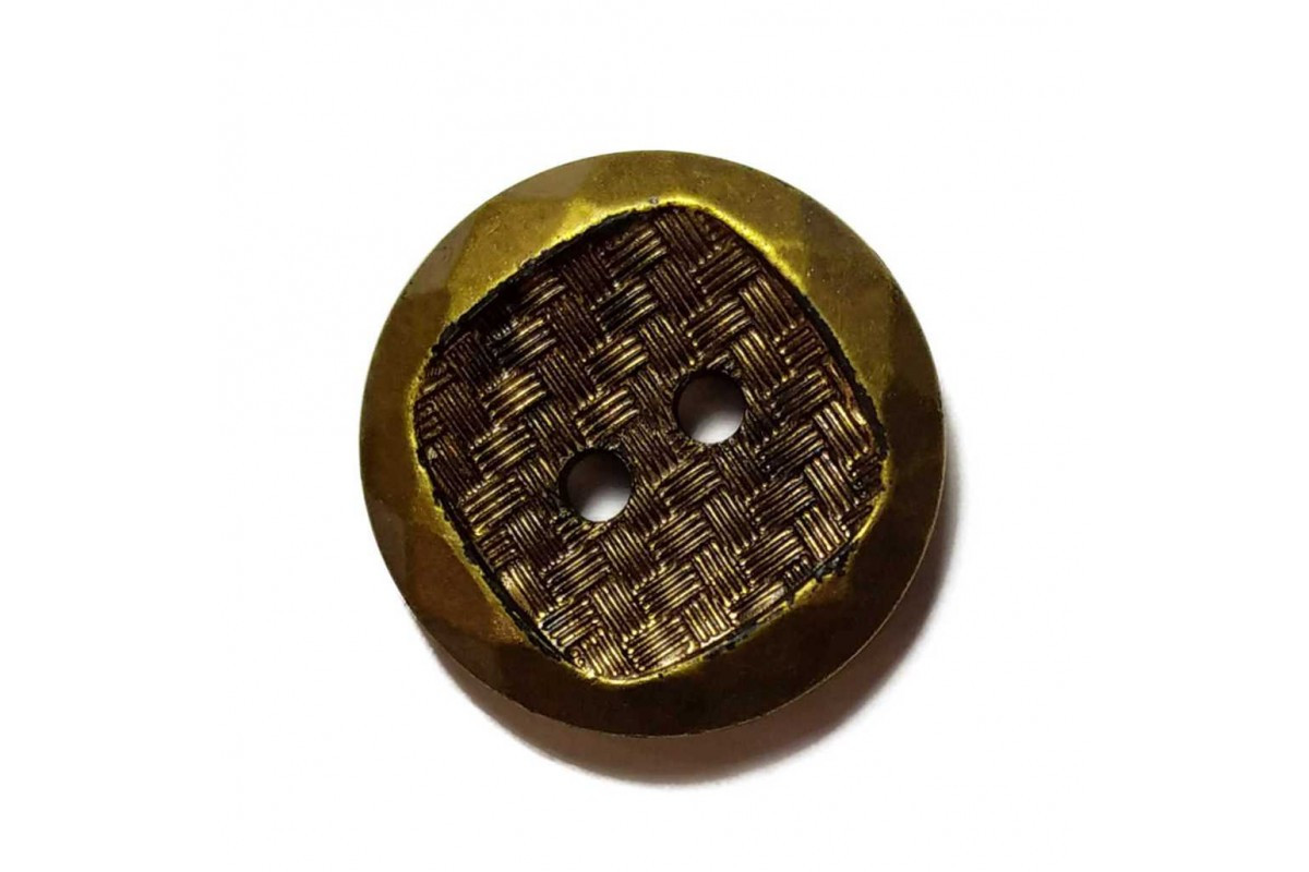 Ґудзик на два удари 18 мм No3968 (100 шт.), фото 1