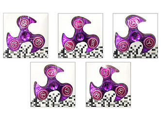 Спіннер металевий лого авто (мікс кольорів) 3006