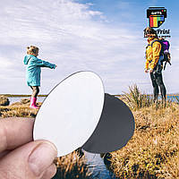 Магнит виниловый круглый d=5 см + печать фото / картинка / текст / лого /прикол термопечать