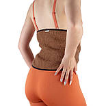 Пояс для спини з верблюжої шерсті Овальний M/L (обхват 115-135 см), фото 4