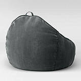 Крісло мішок Затишок Спорт Zig Zag XL 75х80х55 см, фото 2